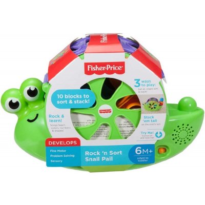 Fisher-Price vkládačka zpívající šnek – Hledejceny.cz