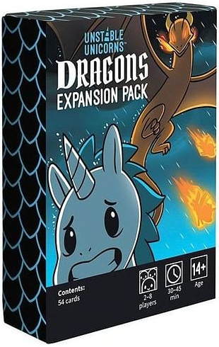 TeeTurtle Unstable Unicorns Dragons Expansion