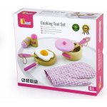 Viga dřevěné nádobí snídaně růžové – Hledejceny.cz