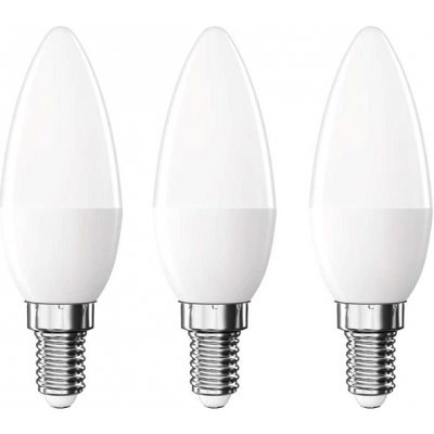 EMOS Classic svíčka, E14, 4,2 W 40 W, 470 lm, teplá bílá - 3 ks 1525731237 – Zboží Živě