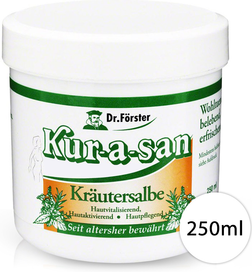 Dr. Forster Kur-a-san masážní mast Krautersalbe 250 ml