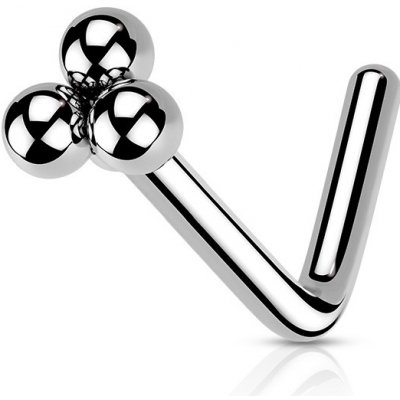 Šperky4U zahnutý piercing do nosu N0164-ST – Hledejceny.cz