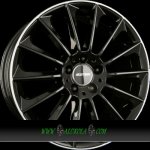 GMP STELLAR 11x22 5x130 ET55 black diamond Lip – Hledejceny.cz