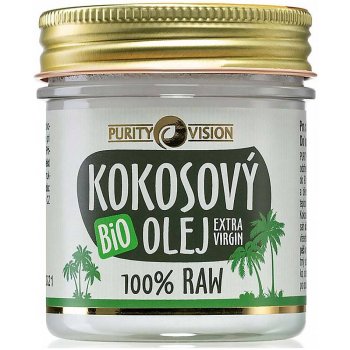 PURITY VISION RAW kokosový olej BIO 120 ml