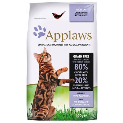 Applaws Cat Dry Adult Chicken with Extra Duck 6 x 0,4 kg – Zboží Mobilmania