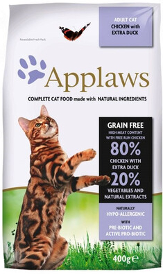 Applaws Cat Dry Adult Chicken with Extra Duck 6 x 0,4 kg