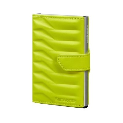 SAMSONITE Pouzdro na karty Proxis Alu Fit Lime 7 x 2 x 10 151926 1515 – Zboží Živě