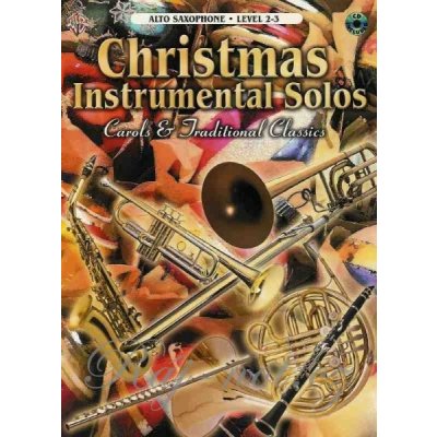 Christmas Instrumental Solos pro alto saxofon – Zboží Mobilmania