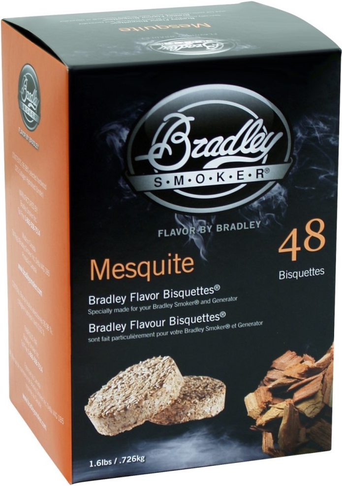 BRADLEY SMOKER Mesquite udící brikety 48 ks