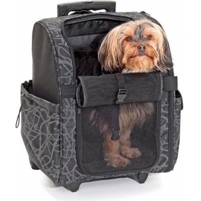 Flamingo Batoh a taška s kolečky KARLIE Smart Trolley City. 2v1 32 x 29 x 52 cm – Zboží Mobilmania