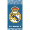 Ručník Carbotex Fotbalová plážová osuška REAL MADRID BLUE STRIPES modrá froté 70 x 140 cm