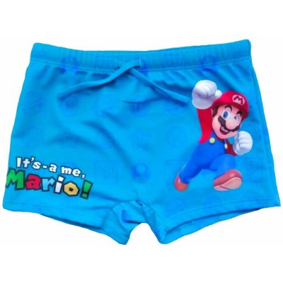 Fashion-UK Chlapecké plavky Super Mario Modrá – Zboží Dáma
