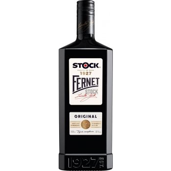 Fernet Stock Personalizovaná láhev 38% 1 l (holá láhev)