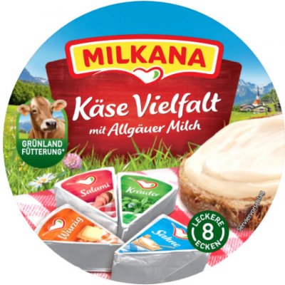 Milkana tavený sýr Výběr 190 g – Zboží Dáma