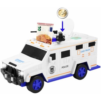 RKToys ISO 14369 Dětská auto kasička na ukládání peněz pomocí hesla a otisku prstu – Zboží Mobilmania