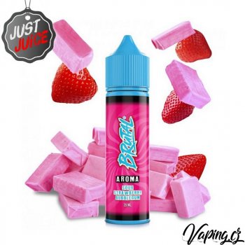 Just Juice Brutal S & V Strawberry Sour Bubblegum 20 ml