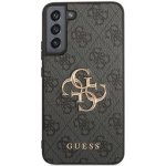 Pouzdro Guess PU 4G Metal Logo Samsung Galaxy S23+ šedé – Sleviste.cz