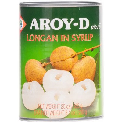 Aroy-D Longan ve sladkém sirupu 565 g – Zboží Dáma