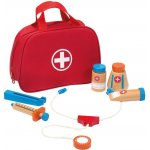 Johntoys Dřevěný doktorský kufřík – Zboží Dáma