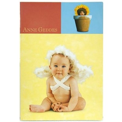 Anne Geddes Sešit A4 čtverečky Contrast andílek