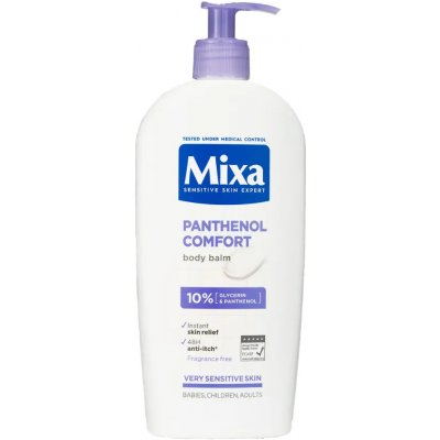 Mixa Tělové zklidňující mléko Panthenol Comfort 400 ml – Zboží Dáma