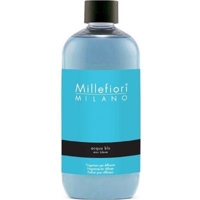 Millefiori Milano náplň do difuzéru Acqua Blu Modrá voda 500 ml – Zboží Mobilmania