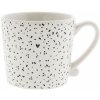 Hrnek a šálek Bastion Collections Hrneček LITTLE DOTS in black RJ MUG 027 BL 200 ml