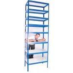 Biedrax Regál 60 x 75 x 270 cm 8 polic – Zbozi.Blesk.cz