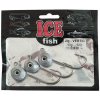 Rybářský háček Ice Fish Jigová hlava Jig Vertic vel.8 60g