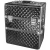 NANI dvoudílný kosmetický kufřík NN038 Black 3D