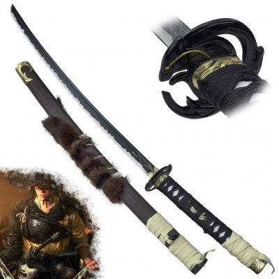 Amont katana LONE WOLF Ghost of Yotei – Zboží Dáma