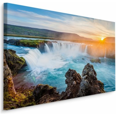 Plátno Vodopád Godafoss Na Islandu Varianta: 30x20 – Zbozi.Blesk.cz