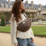 Studio Noos Crossbody taška Mini Teddy Brown Hearts – Zbozi.Blesk.cz