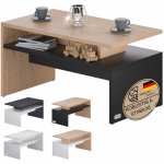 Deuba Sacramento 92 x 50 x 47 cm přírodní / černý – Zboží Dáma