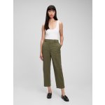 GAP kalhoty straight Washwell khaki zelené – Zbozi.Blesk.cz