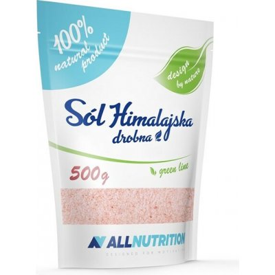 ALLNUTRITION Himalájská sůl jemná 500 g – Sleviste.cz