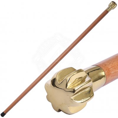 Marto Windlass Vycházková hůl dřevěná Palcát – Zboží Mobilmania