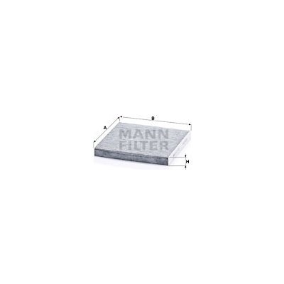 Filtr, vzduch v interiéru MANN-FILTER CUK 22 021 (CUK22021) – Hledejceny.cz