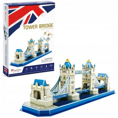 CubicFun 3D puzzle Tower Bridge 52 ks – Hledejceny.cz