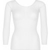 Dámská erotická košilka Leg Avenue Long Sleeves T-Shirts 8278 White