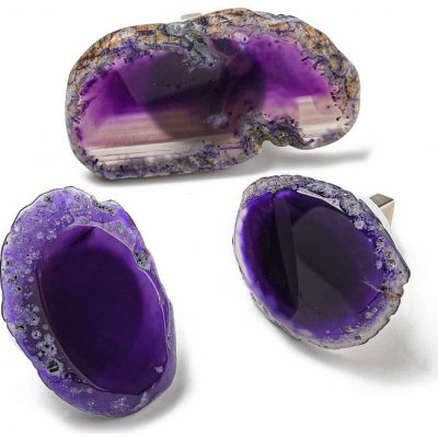 Nefertitis Achátová USB lampička fialová NF55058 - cca 3, 8~6 x 3 x 4 cm – Hledejceny.cz