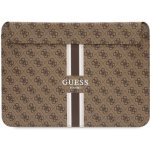 Guess PU 4G Printed Stripes 15-16", brown 57983114180 – Hledejceny.cz