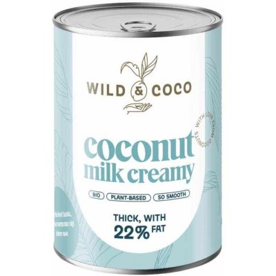 Wild & Coco Kokosová smetana 400 ml – Zboží Mobilmania