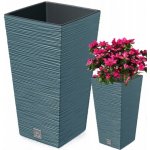 Prosperplast Květináč FURU SQUARE 26,5 cm skandinávský modrý – Hledejceny.cz