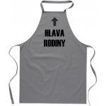Povidlo.cz Zástěra Hlava rodiny Šedá – Hledejceny.cz