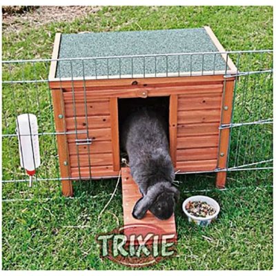 Trixie Dřevěný domek NATURA morče králík 42 x 43 x 51 cm – Zbozi.Blesk.cz