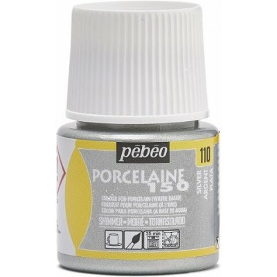 Pébéo Barva na porcelán Porcelaine 150 45 ml 110 Shimmer Silver – Hledejceny.cz