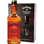 Jack Daniel's Fire 35% 0,7 l (dárkové balení 2 sklenice) – Zboží Mobilmania