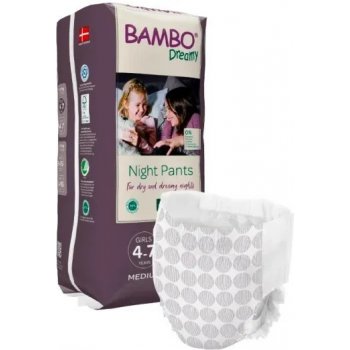 Bambo Dreamy Night Pants 4-7let Girl 15-35 kg 10 ks