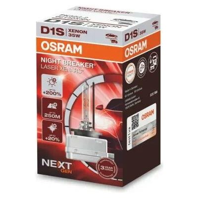 OSRAM XENONOVÁ VÝBOJKA XENARC D1S NIGHT BREAKER LASER +200% 35W 66140XNN | Zboží Auto